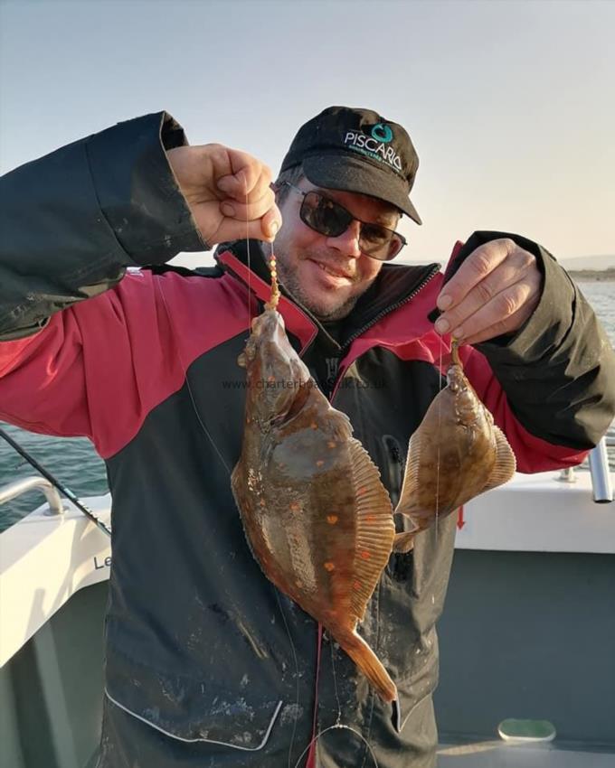 1 lb 14 oz Plaice by Leigh