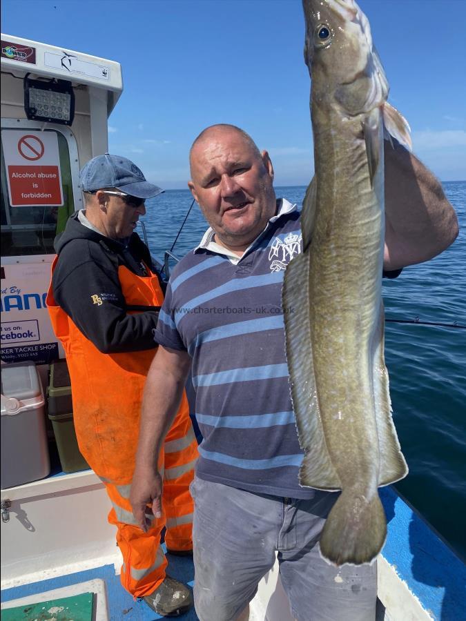 8 lb 12 oz Ling by Chris.
