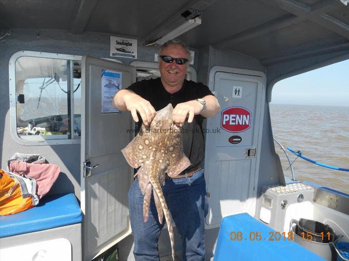 4 lb 5 oz Thornback Ray by Keith