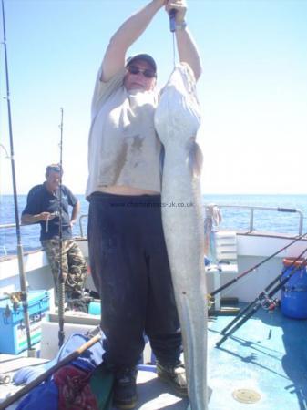 60 lb Conger Eel by Unknown