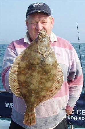 4 lb 4 oz Plaice by Gary Bowdenham