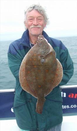 6 lb Plaice by Lenny Skilton