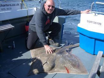 107 lb Common Skate by Neil Jackson