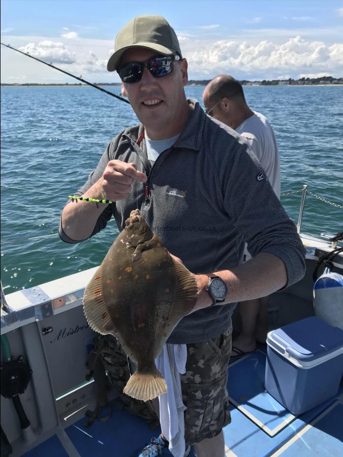 2 lb 4 oz Plaice by Andy