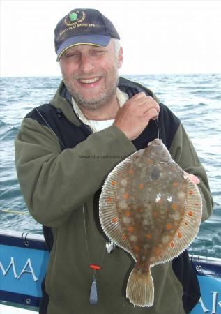 2 lb 8 oz Plaice by Jerry Shutter