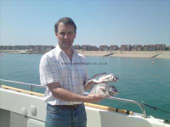 2 lb 8 oz Black Sea Bream by Colin