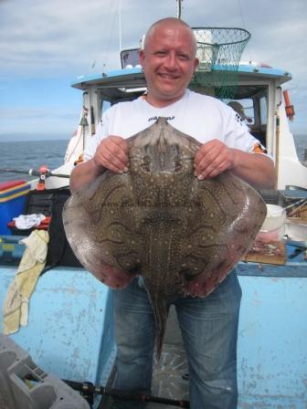 13 lb 12 oz Undulate Ray by Victors mate