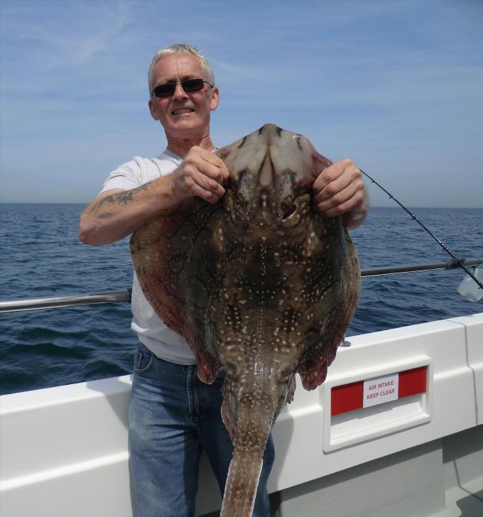 12 lb 3 oz Undulate Ray by unknown