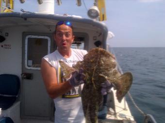 18 lb Monkfish by Richard Heath