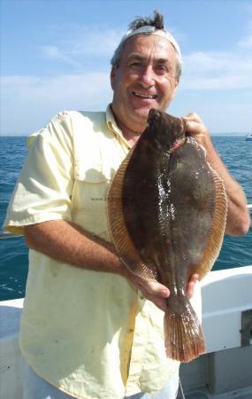 3 lb 12 oz Plaice by Rob Burgin