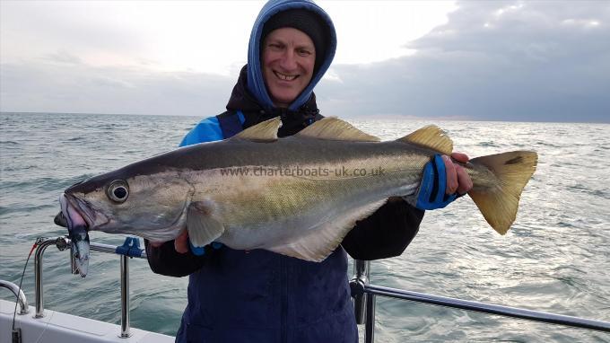 14 lb 4 oz Pollock by Unknown