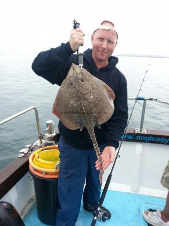 4 lb 8 oz Thornback Ray by Unknown