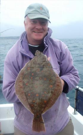 5 lb 8 oz Plaice by Ian Napier