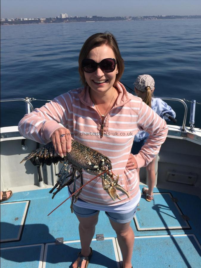 3 lb 4 oz Lobster by Kate Penny