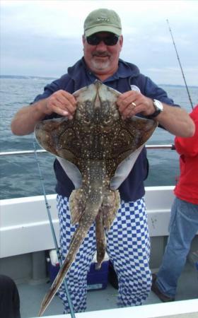 12 lb 2 oz Undulate Ray by Steve Clements