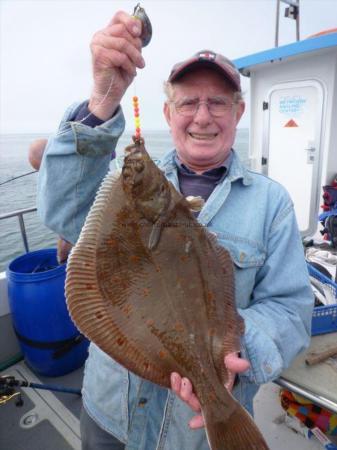 4 lb 9 oz Plaice by Brian Latcham