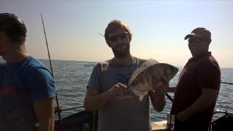 2 lb 8 oz Black Sea Bream by Stephen Wake