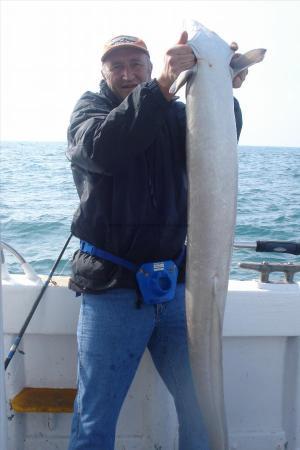 58 lb Conger Eel by Terry