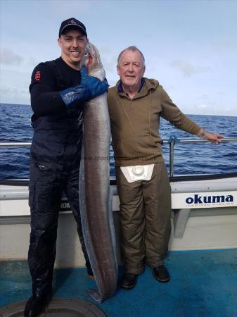 48 lb Conger Eel by Kevin McKie