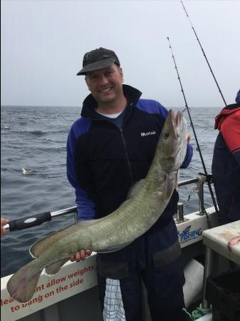 18 lb 7 oz Ling by Paul Flavell
