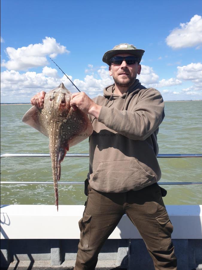 6 lb Thornback Ray by Bob Marshall