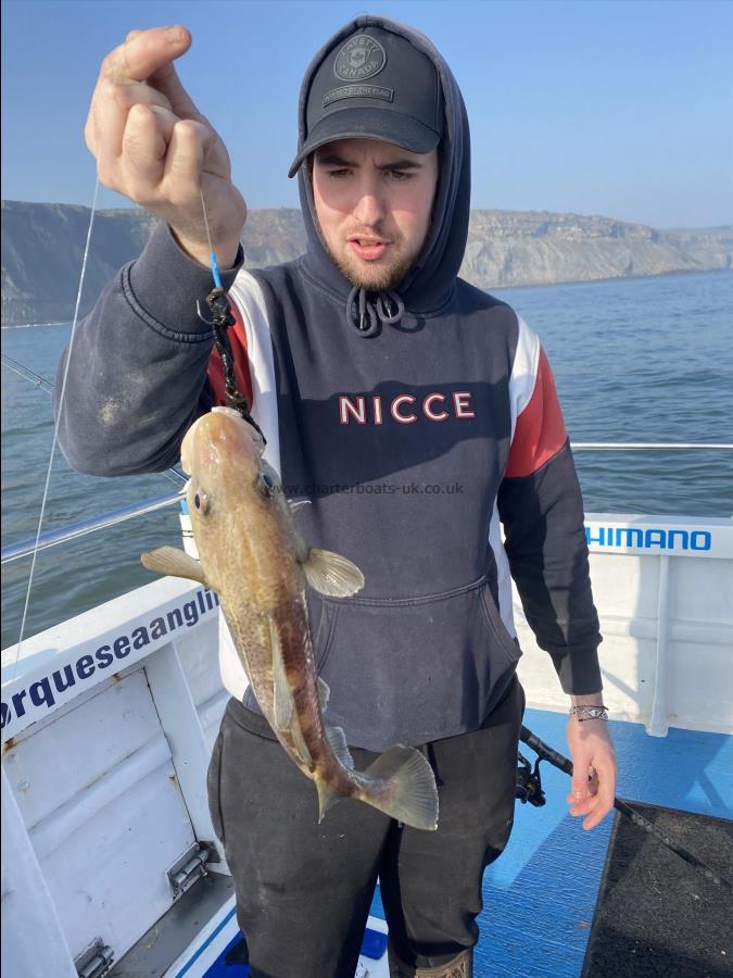 3 lb 4 oz Cod by Fergus Powell.