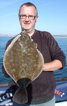 5 lb 8 oz Plaice by Ian Slater