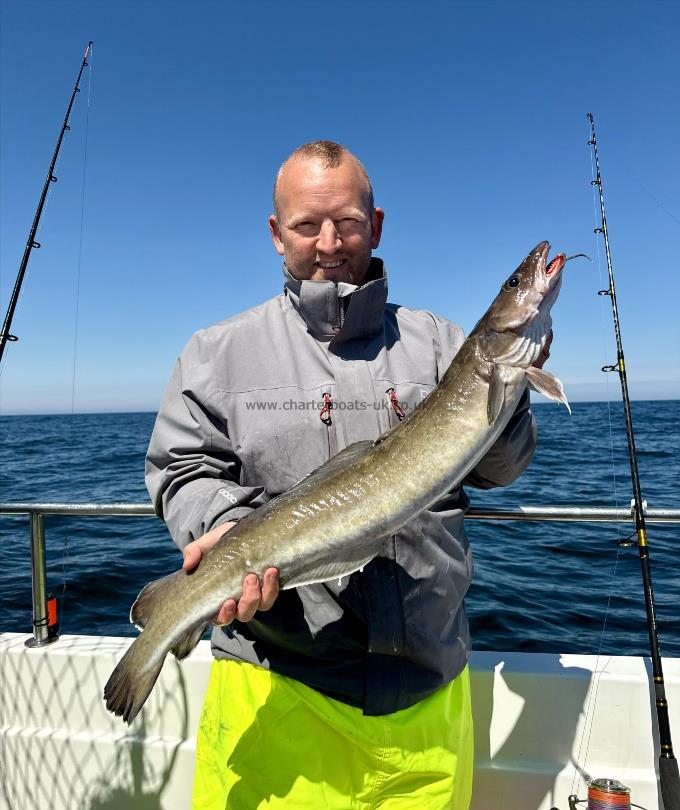 7 lb 8 oz Ling by Martin Eccles