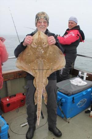 18 lb 10 oz Blonde Ray by Unknown