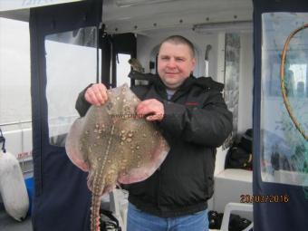 9 lb Thornback Ray by Unknown