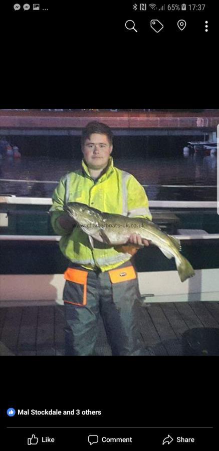 13 lb 8 oz Cod by Nialle mouter