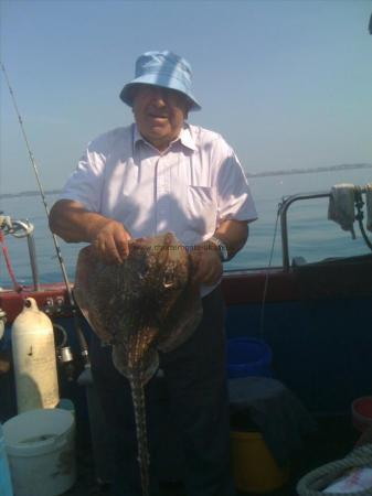 8 lb 2 oz Thornback Ray by My Cypriot Friend