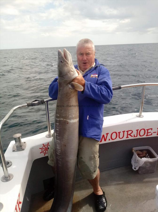 77 lb 6 oz Conger Eel by Unknown