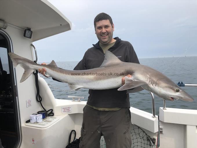 41 lb 8 oz Tope by Ray Crowe