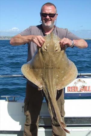 17 lb 8 oz Blonde Ray by Ian Slater