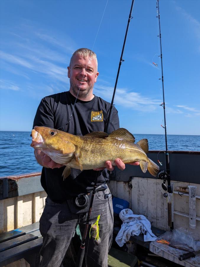 8 lb 2 oz Cod by Unknown