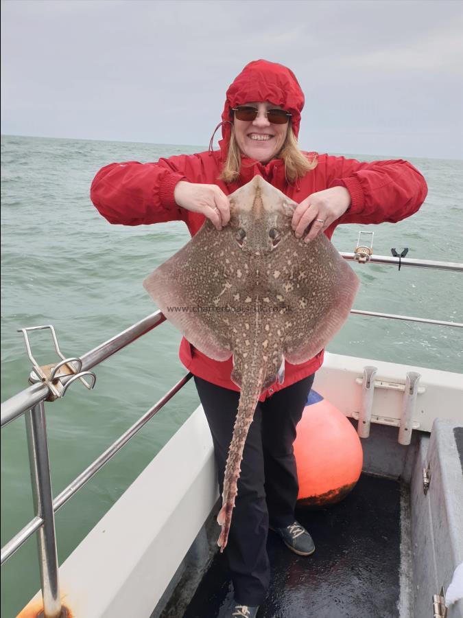 10 lb Thornback Ray by Bob Marshall