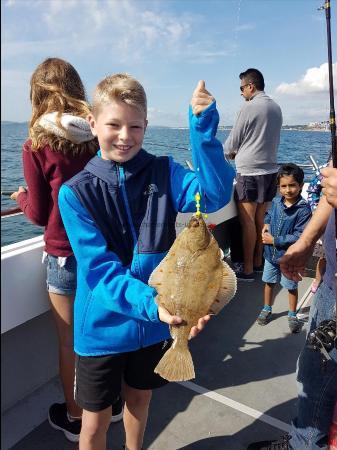 1 lb 5 oz Plaice by Harry appleton