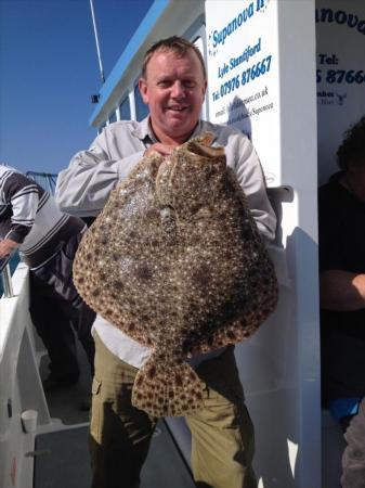 15 lb 4 oz Turbot by Steve Read