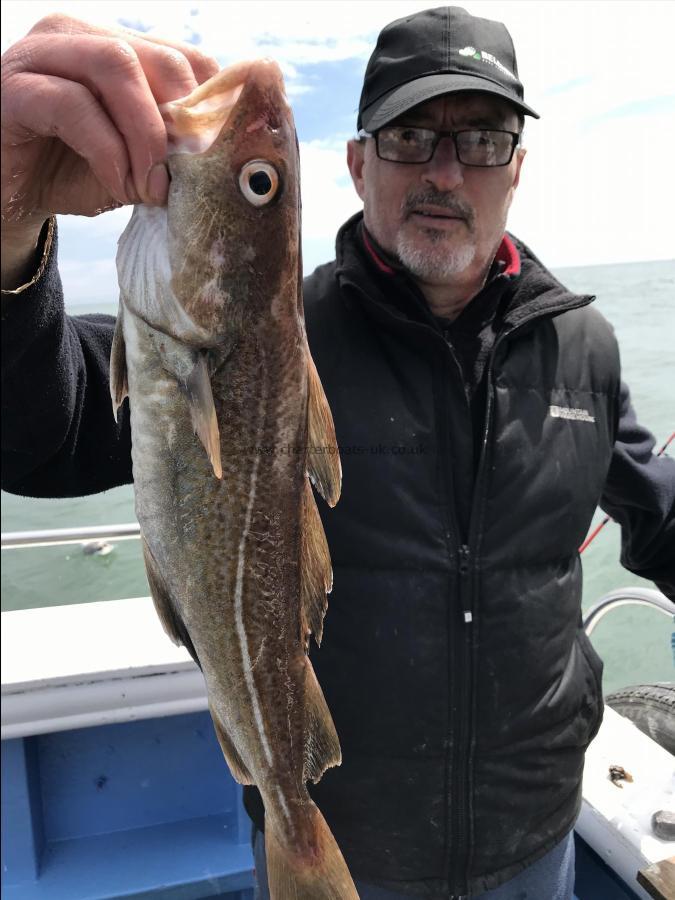 3 lb Cod by Petra from Nafferton  21 may