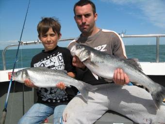 10 lb 9 oz Bass by Barry Gillders his son Jai