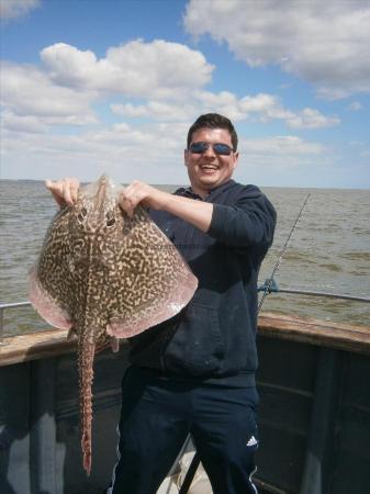 13 lb 12 oz Thornback Ray by Tony Perry