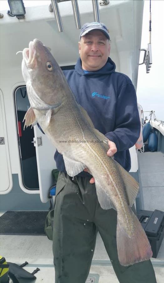 18 lb 4 oz Cod by Jan