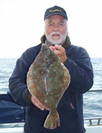 2 lb 9 oz Plaice by Jim Stone