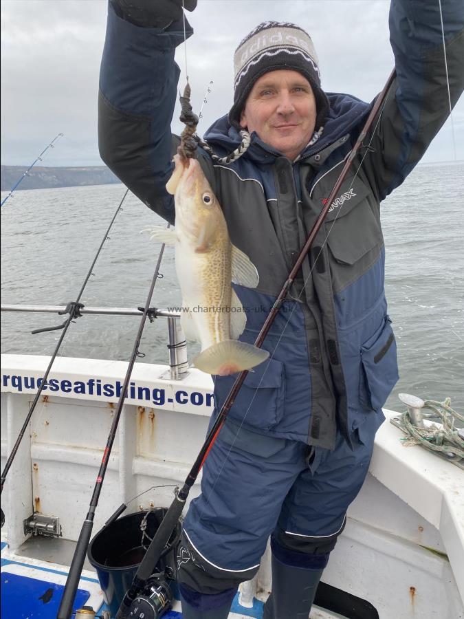 2 lb 8 oz Cod by Steve.