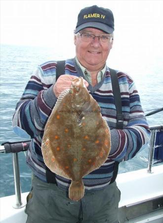 2 lb 8 oz Plaice by Colin Jones