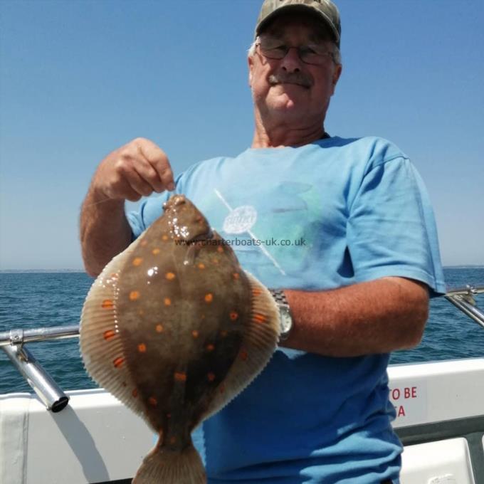 2 lb 1 oz Plaice by Dave