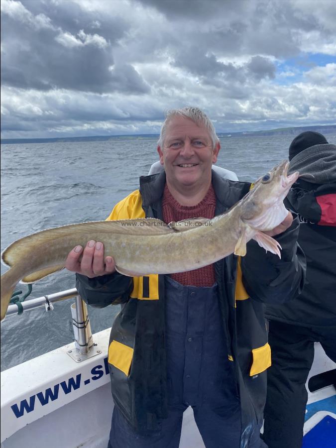 5 lb 7 oz Ling by Brian.