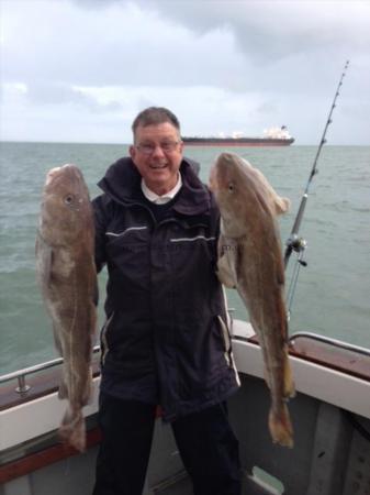 14 lb Cod by Rob the skipper
