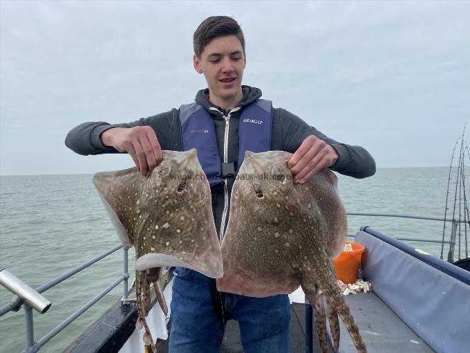 9 lb Thornback Ray by Unknown